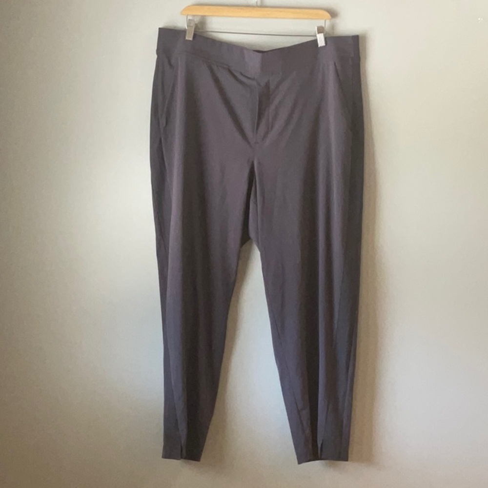 Athleta Brooklyn Mid rise ankle pant dust purple